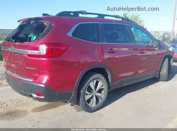 4S4WMAFDXM3422324 2021 SUBARU ASCENT Красный Задняя правая четверть