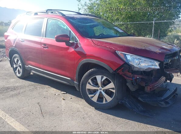 4S4WMAFDXM3422324 2021 SUBARU ASCENT Красный Передняя правая четверть