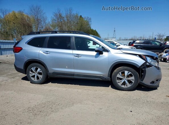 4S4WMAGD2M3453775 2021 SUBARU ASCENT Серебряный Передняя правая четверть