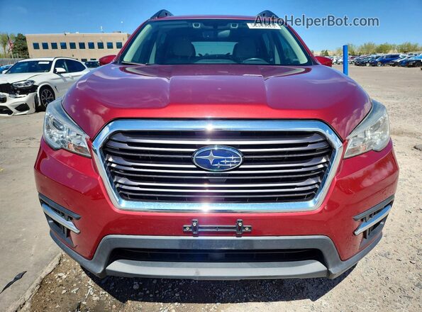4S4WMAHD4K3405402 2019 SUBARU ASCENT Бордовый Вид спереди