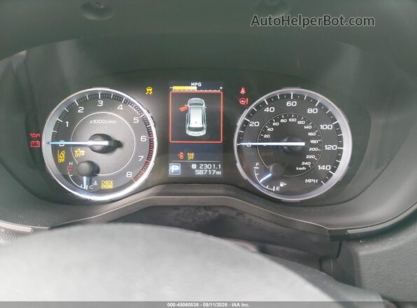 4S4WMAJD2K3453670 2019 SUBARU ASCENT Red Vista de los asientos traseros