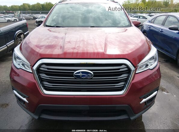 4S4WMAJD2K3453670 2019 SUBARU ASCENT Red Vista del cuadro de instrumentos