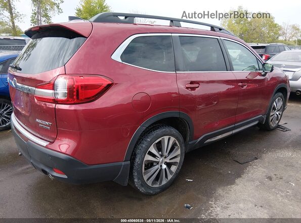 4S4WMAJD2K3453670 2019 SUBARU ASCENT Red Trasero derecho