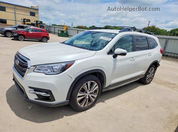 4S4WMAJD4L3450433 2020 SUBARU ASCENT White Vista tres cuartos delantera izquierda