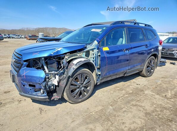 4S4WMAJD5N3428332 2022 SUBARU ASCENT Синий Передняя левая четверть