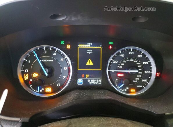 4S4WMALD0L3414915 2020 SUBARU ASCENT White ხელსაწყოთა პანელის ხედი