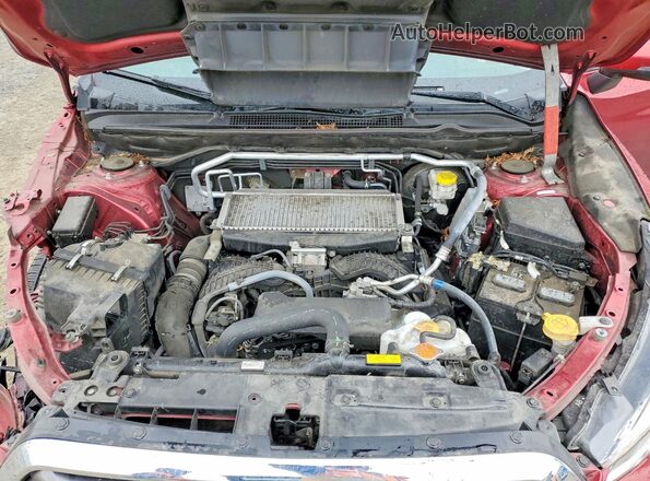 4S4WMALD2L3462724 2020 SUBARU ASCENT Красный Вид подкапотного пространства