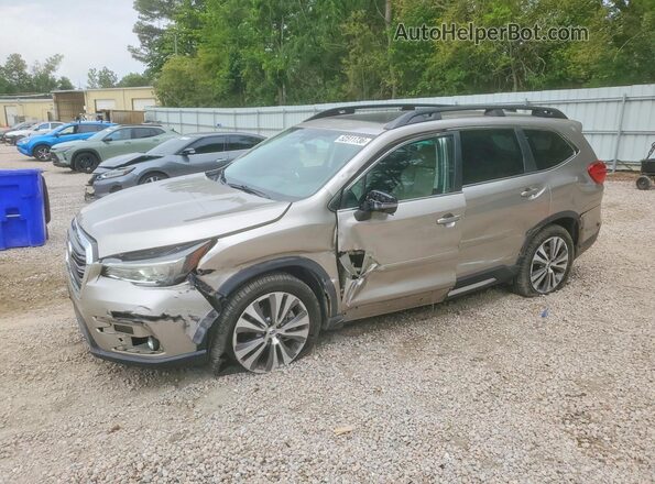 4S4WMALD3K3431545 2019 SUBARU ASCENT Tan წინა მარცხენა ხედი სამი მეოთხედიდან