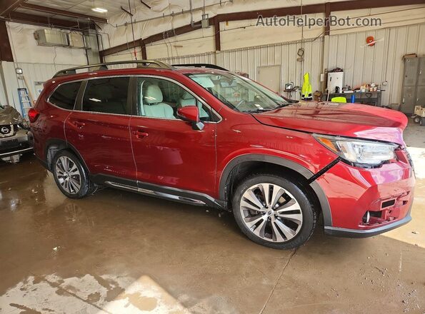 4S4WMALD4K3412292 2019 SUBARU ASCENT Красный Передняя правая четверть