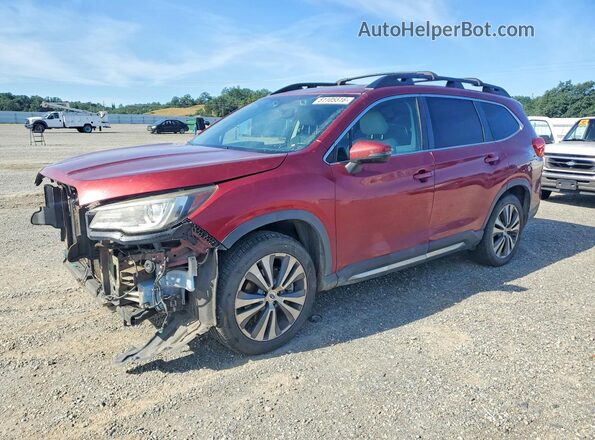 4S4WMALD6K3481596 2019 SUBARU ASCENT Красный Передняя левая четверть