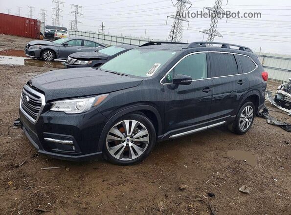 4S4WMALD7M3408322 2021 SUBARU ASCENT Black წინა მარცხენა ხედი სამი მეოთხედიდან