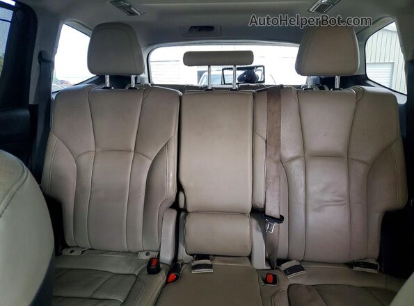 4S4WMALDXK3452036 2019 SUBARU ASCENT Коричневый Вид задних сидений