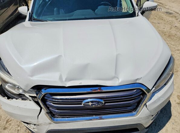 4S4WMAMD0K3409260 2019 SUBARU ASCENT White Vista del compartimento del motor