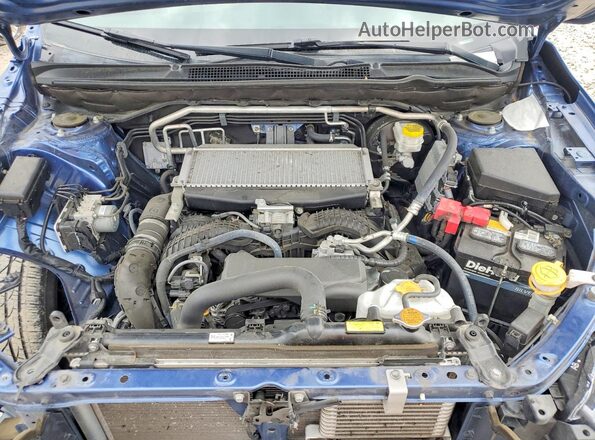 4S4WMAMD6M3434103 2021 SUBARU ASCENT Синий Вид подкапотного пространства