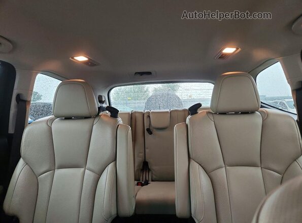 4S4WMAMD9K3456562 2019 SUBARU ASCENT Blue Vista de los asientos traseros