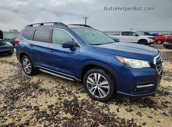 4S4WMAMD9K3456562 2019 SUBARU ASCENT Blue Delantero derecho