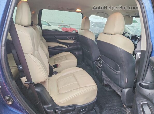 4S4WMAMD9K3456562 2019 SUBARU ASCENT Blue Vista interior trasera