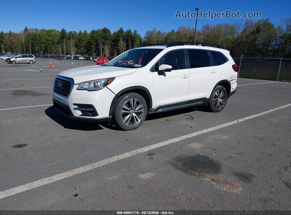 4S4WMAPD4K3420984 2019 SUBARU ASCENT White წინა მარცხენა ხედი სამი მეოთხედიდან