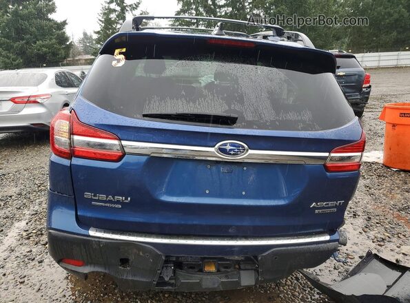 4S4WMAPD5N3415491 2022 SUBARU ASCENT Синий Вид сзади