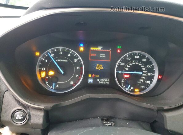 4S4WMAPD5N3415491 2022 SUBARU ASCENT Синий Вид щитка приборов