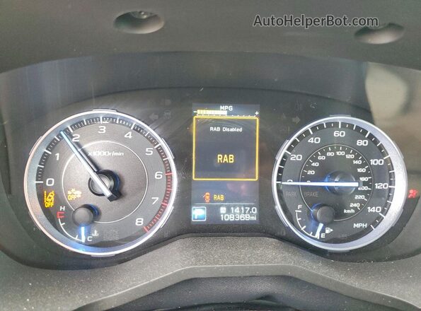 4S4WMAPD5N3434154 2022 SUBARU ASCENT Black Widok zestawu wskaźników