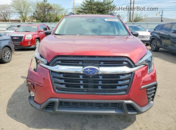 4S4WMAPD8S3405923 2025 SUBARU ASCENT Maroon წინა ხედი
