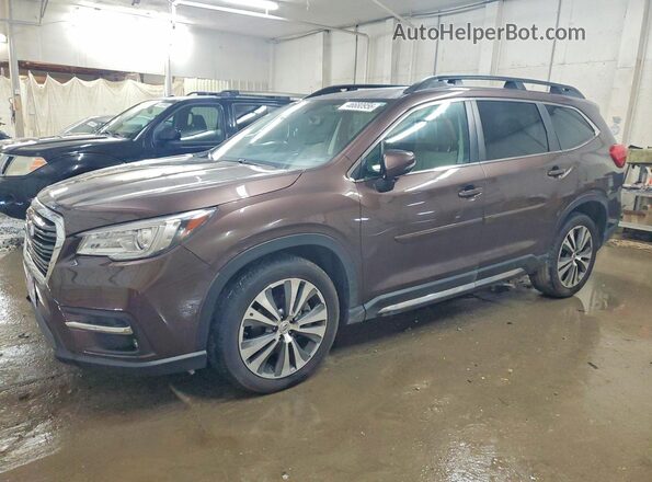 4S4WMAPD9K3486561 2019 SUBARU ASCENT Brown Vista tres cuartos delantera izquierda