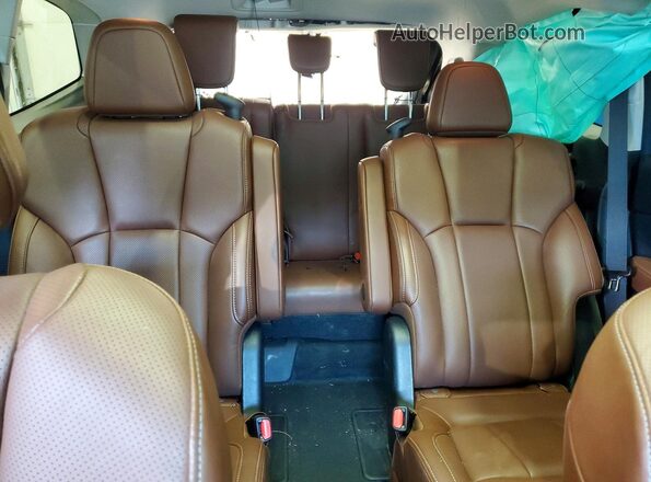 4S4WMARD0L3434976 2020 SUBARU ASCENT Black უკანა სავარძლების ხედი