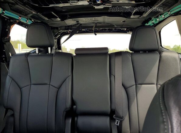 4S4WMARD0P3463545 2023 SUBARU ASCENT Black Vista de los asientos traseros