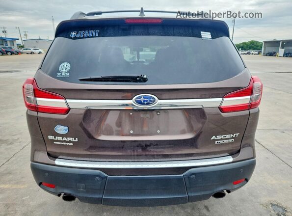 4S4WMARD2K3430460 2019 SUBARU ASCENT Brown Вид ззаду
