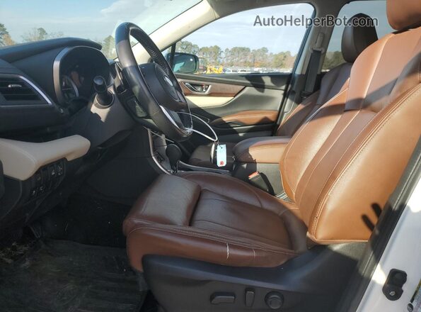 4S4WMARD2K3464723 2019 SUBARU ASCENT White Widok wnętrza z przodu