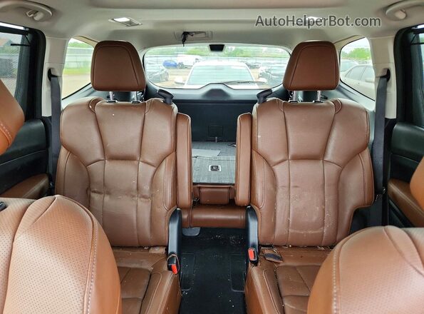 4S4WMARD3L3459161 2020 SUBARU ASCENT White უკანა სავარძლების ხედი