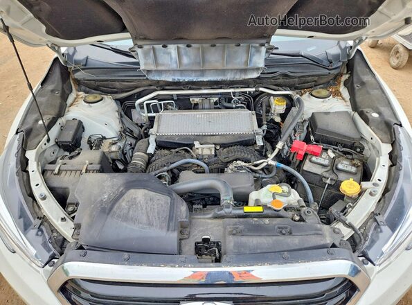 4S4WMARD3L3459161 2020 SUBARU ASCENT White ძრავის განყოფილების ხედი