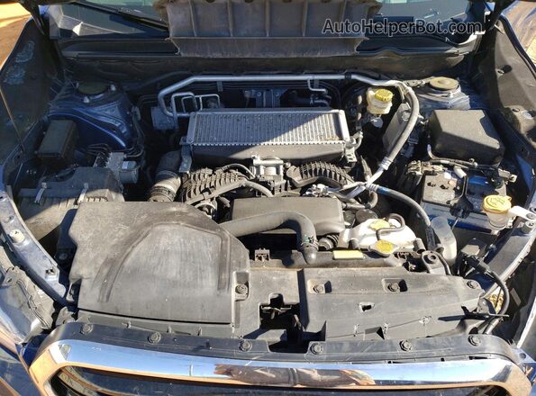 4S4WMARD6K3443132 2019 SUBARU ASCENT Синий Вид подкапотного пространства