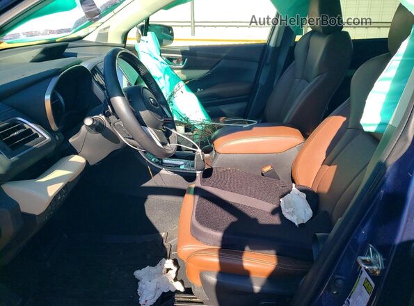 4S4WMARD6K3443132 2019 SUBARU ASCENT Синий Вид салона спереди