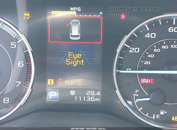 4S4WMARD9N3449737 2022 SUBARU ASCENT White უკანა სავარძლების ხედი