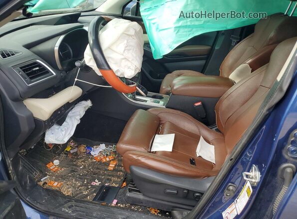 4S4WMARDXK3462136 2019 SUBARU ASCENT Blue Front interior view
