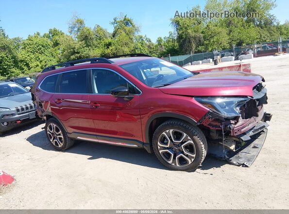 4S4WMASDXR3414947 2024 SUBARU ASCENT Красный Панорамный вид салона 360°