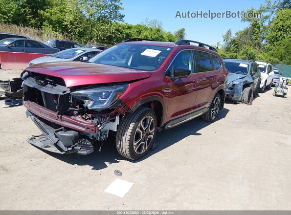 4S4WMASDXR3414947 2024 SUBARU ASCENT Красный Передняя левая четверть