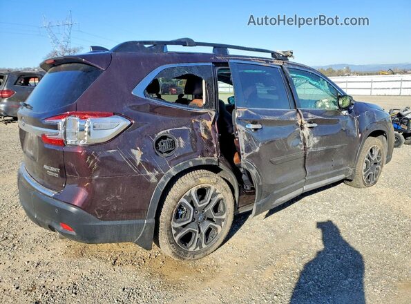 4S4WMAWDXR3415509 2024 SUBARU ASCENT Burgundy Tył prawy