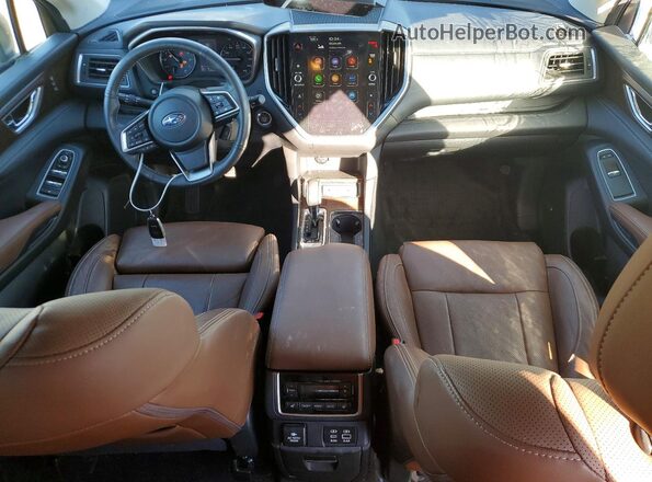 4S4WMAWDXR3415509 2024 SUBARU ASCENT Burgundy Widok deski rozdzielczej