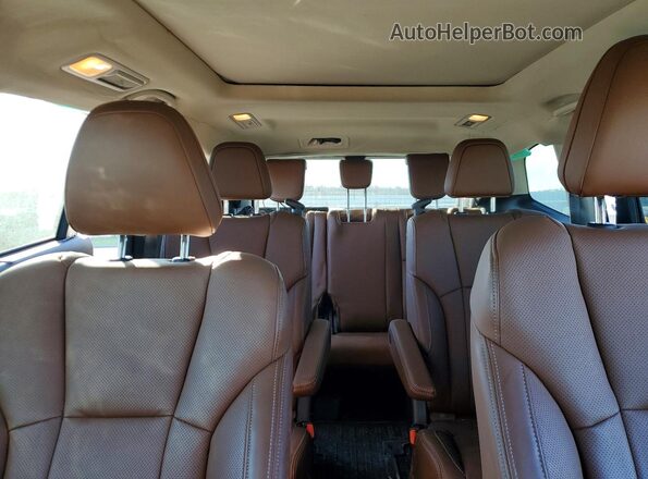 4S4WMAWDXR3415509 2024 SUBARU ASCENT Burgundy Widok tylnych siedzeń