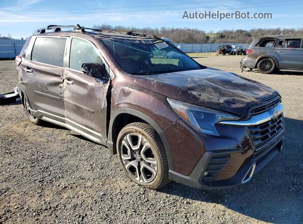 4S4WMAWDXR3415509 2024 SUBARU ASCENT Burgundy Przód prawy