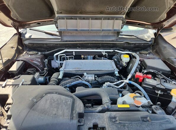 4S4WMAWDXR3448865 2024 SUBARU ASCENT Burgundy ძრავის განყოფილების ხედი