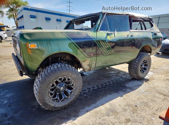 4S8S0DGD31869 1974 INTERNATIONAL SCOUT Green Przód lewy