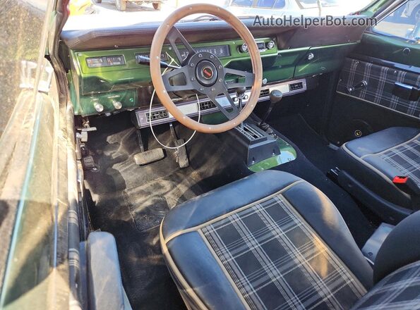 4S8S0DGD31869 1974 INTERNATIONAL SCOUT Green Widok deski rozdzielczej
