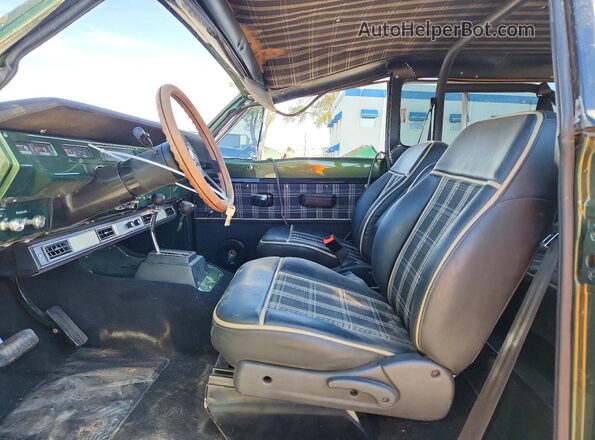 4S8S0DGD31869 1974 INTERNATIONAL SCOUT Green Widok wnętrza z przodu