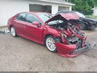 2018 Toyota Camry Xle Red vin: 4T1B11HK2JU620680