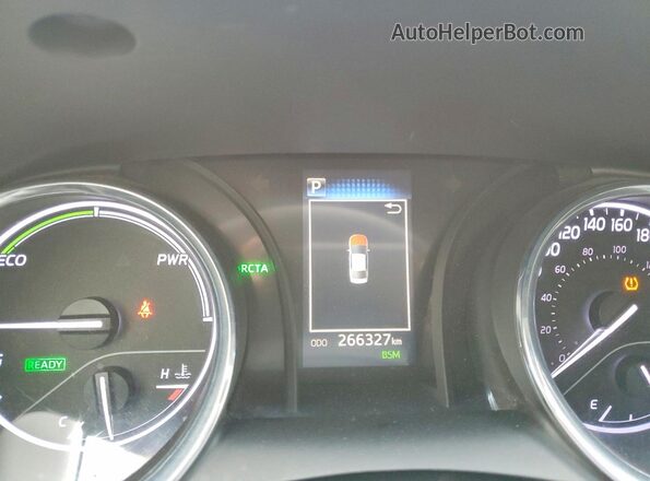 4T1B21HK8LU522236 2020 TOYOTA CAMRY Silver Вид щитка приладів