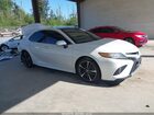 2019 Toyota Camry Xse White vin: 4T1B61HK3KU831504